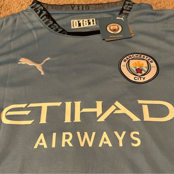 2024 Haaland Manchester City #9 Home Premiere
League Jersey - Picture 3 of 5